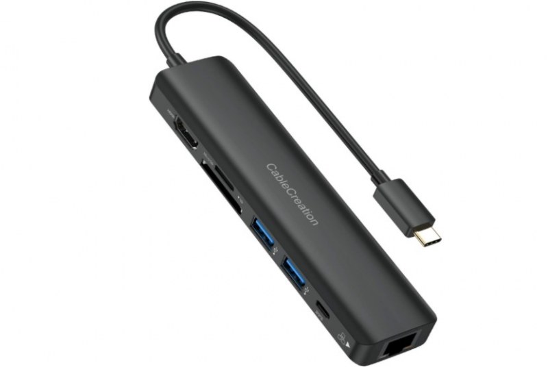 Cablecreation USB-C 7 in 1 Hub